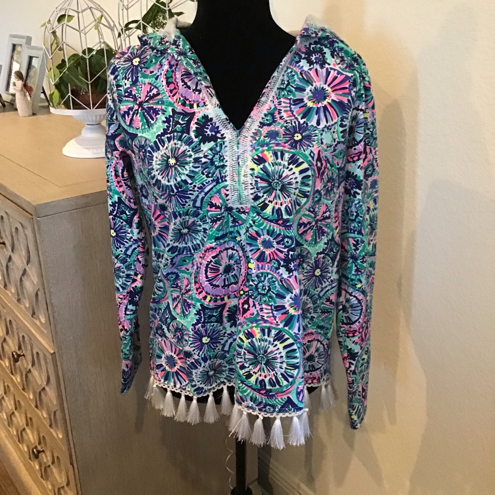 Lily Pulitzer Harmon Hoodie UPF 50